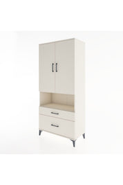 Hyperion Dolap 2 Raflı 2 Çekmeceli Tek Askılı 88x44x195 Aytaşı-Aytaşı