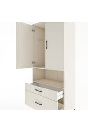 Hyperion Dolap 2 Raflı 2 Çekmeceli Tek Askılı 88x44x195 Aytaşı-Aytaşı