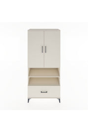 Hyperion Dolap 3 Raflı Tek Çekmeceli Tek Askılı 88x44x195 Aytaşı-Aytaşı