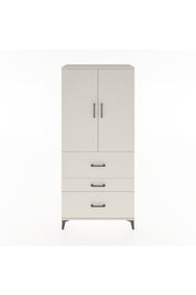 Hyperion Dolap Tek Raflı 3 Çekmeceli Tek Askılı 88x44x195 Aytaşı-Aytaşı