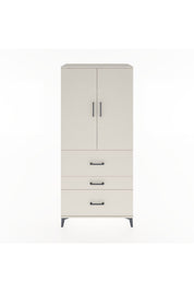 Hyperion Dolap 3 Raflı 3 Çekmeceli 2 Kapaklı 88x44x195 Aytaşı-Aytaşı