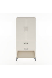 Hyperion Dolap Tek Raflı 2 Çekmeceli Tek Askılı 88x44x195 Aytaşı-Aytaşı