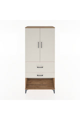 Hyperion Dolap 3 Raflı 2 Çekmeceli 2 Kapaklı 88x44x195