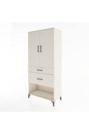 Hyperion Dolap 3 Raflı 2 Çekmeceli 2 Kapaklı 88x44x195 Aytaşı-Aytaşı