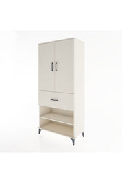 Hyperion Dolap 2 Raflı Tek Çekmeceli Tek Askılı 88x44x195 Aytaşı-Aytaşı