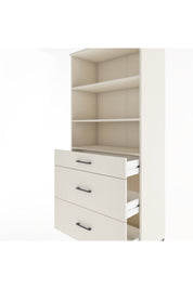 Hyperion Dolap 3 Raflı 3 Çekmeceli 88x44x195 Aytaşı-Aytaşı