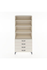 Hyperion Dolap 4 Raflı 4 Çekmeceli 88x44x195 Aytaşı-Aytaşı