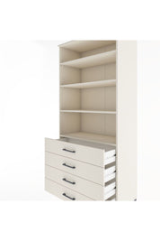 Hyperion Dolap 4 Raflı 4 Çekmeceli 88x44x195 Aytaşı-Aytaşı