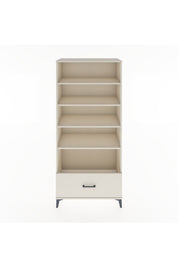 Hyperion Dolap 4 Raflı Tek Çekmeceli 88x44x195 Aytaşı-Aytaşı