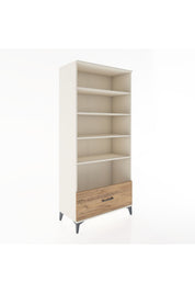 Hyperion Dolap 4 Raflı Tek Çekmeceli 88x44x195 Aytaşı-Çam