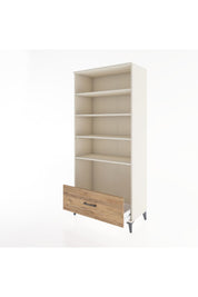 Hyperion Dolap 4 Raflı Tek Çekmeceli 88x44x195 Aytaşı-Çam