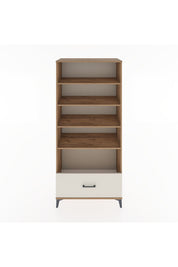 Hyperion Dolap 4 Raflı Tek Çekmeceli 88x44x195 Çam-Aytaşı