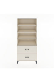 Hyperion Dolap 4 Raflı 2 Çekmeceli 88x44x195 Aytaşı-Aytaşı