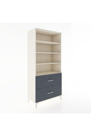 Hyperion Dolap 4 Raflı 2 Çekmeceli 88x44x195 Aytaşı-Antrasit