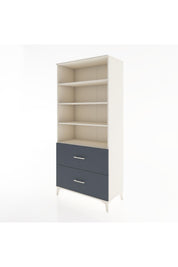 Hyperion Dolap 4 Raflı 2 Çekmeceli 88x44x195 Aytaşı-Antrasit