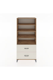 Hyperion Dolap 4 Raflı 2 Çekmeceli 88x44x195 Çam-Aytaşı
