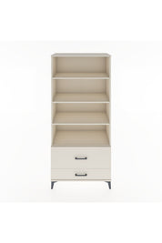 Hyperion Dolap 4 Raflı 2 Çekmeceli 88x44x195 Aytaşı-Aytaşı
