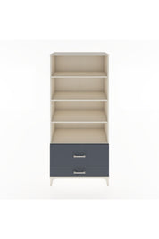 Hyperion Dolap 4 Raflı 2 Çekmeceli 88x44x195 Aytaşı-Antrasit