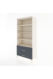 Hyperion Dolap 4 Raflı 2 Çekmeceli 88x44x195 Aytaşı-Antrasit