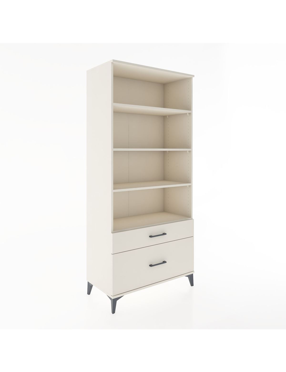 Hyperion Dolap 4 Raflı 2 Çekmeceli 88x44x195 Aytaşı-Aytaşı