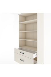 Hyperion Dolap 4 Raflı 2 Çekmeceli 88x44x195 Aytaşı-Aytaşı