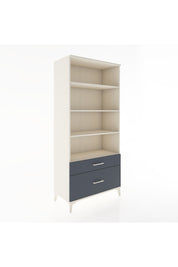 Hyperion Dolap 4 Raflı 2 Çekmeceli 88x44x195 Aytaşı-Antrasit