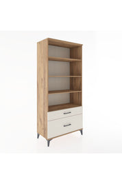 Hyperion Dolap 4 Raflı 2 Çekmeceli 88x44x195 Çam-Aytaşı