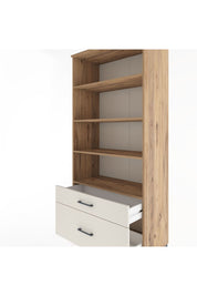 Hyperion Dolap 4 Raflı 2 Çekmeceli 88x44x195 Çam-Aytaşı