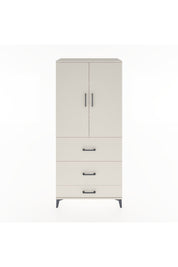 Hyperion Dolap 3 Raflı 3 Çekmeceli 2 Kapaklı 88x44x195 Aytaşı-Aytaşı