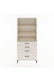 Hyperion Dolap 3 Raflı 4 Çekmeceli 88x44x195 Aytaşı-Aytaşı