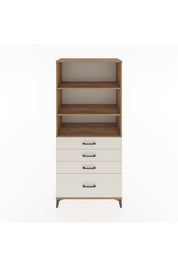 Hyperion Dolap 3 Raflı 4 Çekmeceli 88x44x195 Çam-Aytaşı