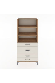 Hyperion Dolap 3 Raflı 4 Çekmeceli 88x44x195 Çam-Aytaşı