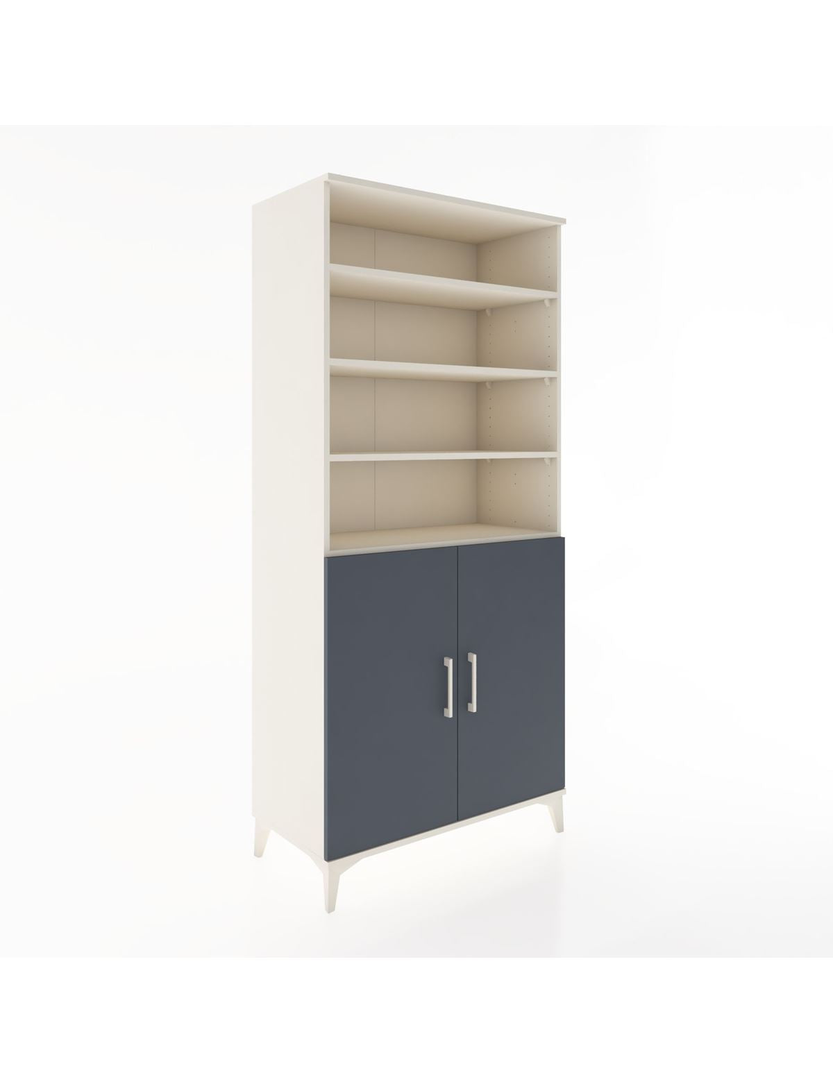 Hyperion Dolap 5 Raflı 2 Kapaklı 88x44x195 Aytaşı-Antrasit