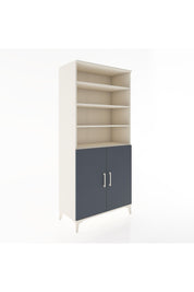 Hyperion Dolap 5 Raflı 2 Kapaklı 88x44x195 Aytaşı-Antrasit