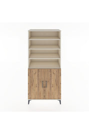 Hyperion Dolap 5 Raflı 2 Kapaklı 88x44x195 Aytaşı-Çam