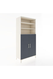 Hyperion Dolap 5 Raflı 2 Kapaklı 88x44x195 Aytaşı-Antrasit