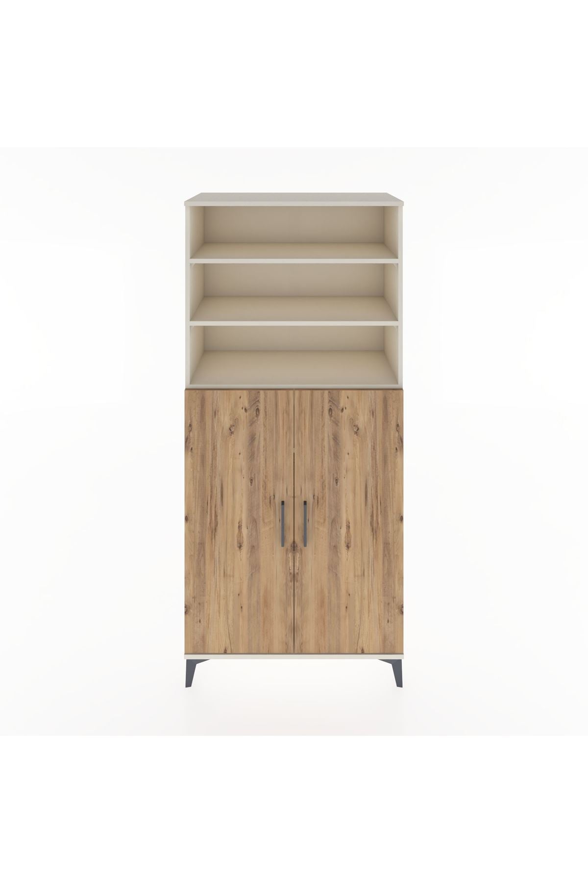 Hyperion Dolap 5 Raflı 2 Kapaklı 88x44x195 Aytaşı-Çam