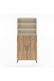 Hyperion Dolap 5 Raflı 2 Kapaklı 88x44x195 Aytaşı-Çam