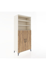 Hyperion Dolap 5 Raflı 2 Kapaklı 88x44x195 Aytaşı-Çam