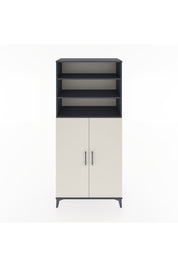 Hyperion Dolap 5 Raflı 2 Kapaklı 88x44x195 Antrasit-Aytaşı