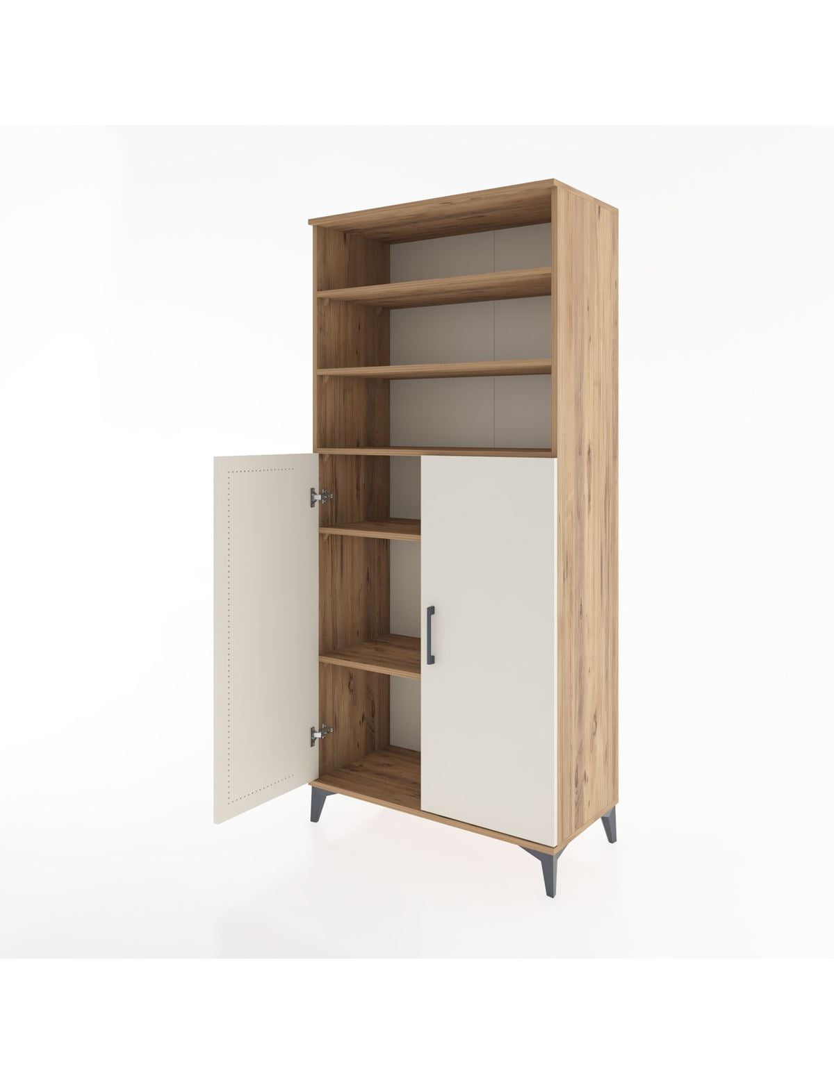 Hyperion Dolap 5 Raflı 2 Kapaklı 88x44x195 - S60M066V7B