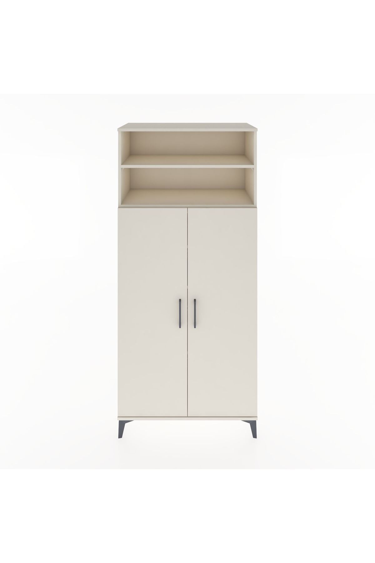 Hyperion Dolap 5 Raflı 2 Kapaklı 88x44x195 Aytaşı-Aytaşı