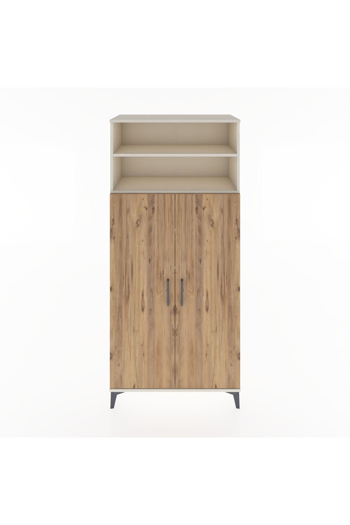 Hyperion Dolap 5 Raflı 2 Kapaklı 88x44x195 Aytaşı-Çam