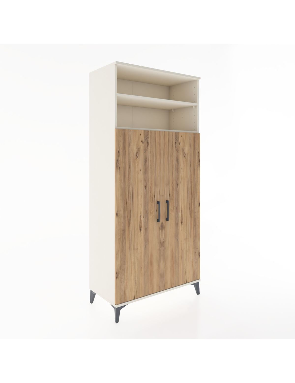 Hyperion Dolap 5 Raflı 2 Kapaklı 88x44x195 Aytaşı-Çam