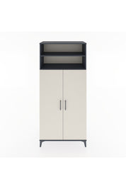 Hyperion Dolap 5 Raflı 2 Kapaklı 88x44x195 Antrasit-Aytaşı