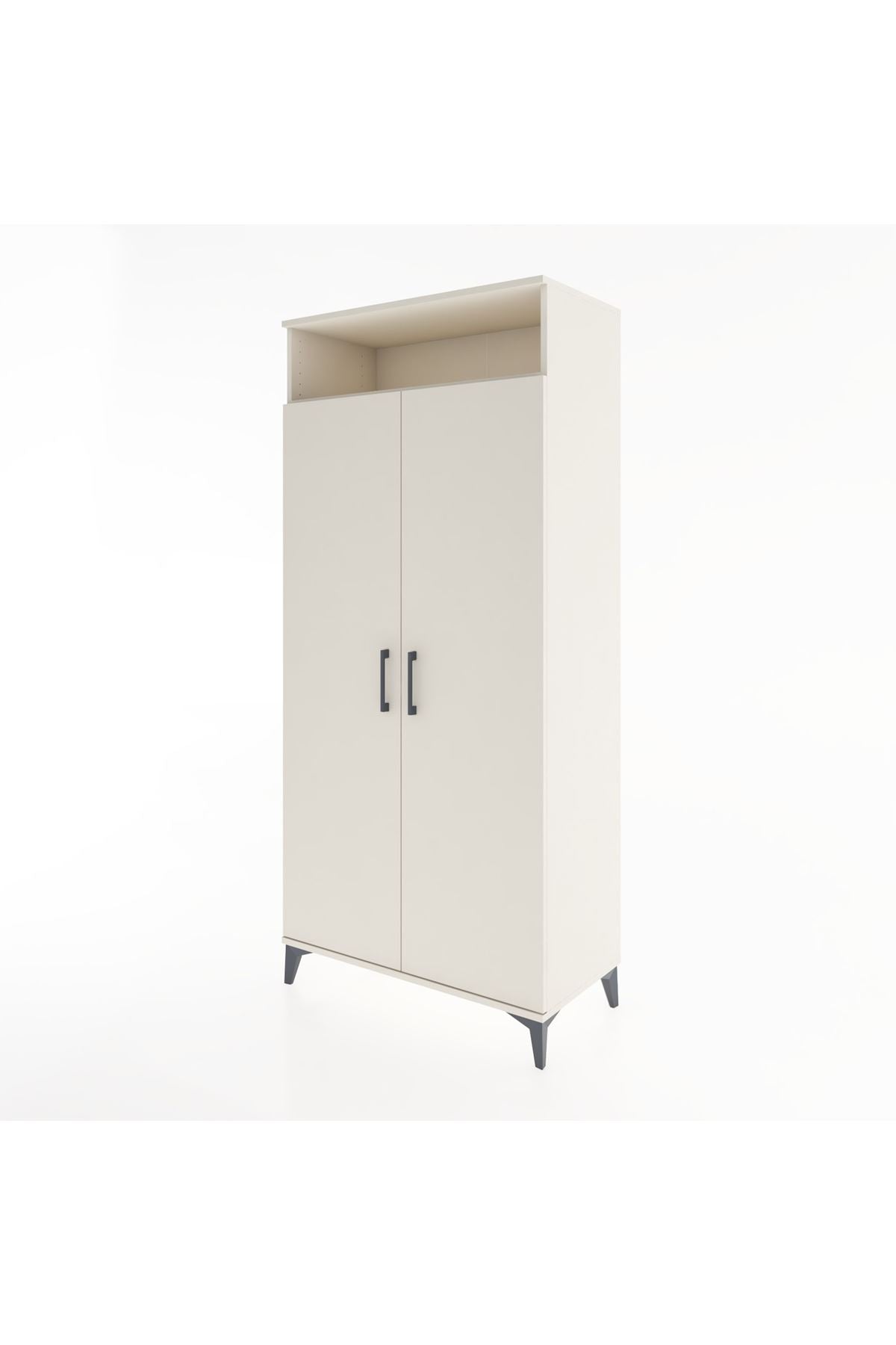 Hyperion Dolap 5 Raflı 2 Kapaklı 88x44x195 Aytaşı-Aytaşı