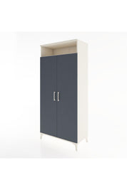 Hyperion Dolap 5 Raflı 2 Kapaklı 88x44x195 Aytaşı-Antrasit