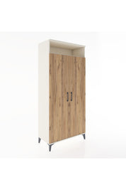 Hyperion Dolap 5 Raflı 2 Kapaklı 88x44x195 Aytaşı-Çam