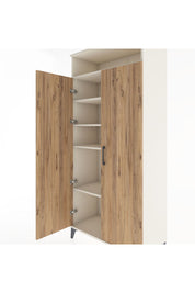 Hyperion Dolap 5 Raflı 2 Kapaklı 88x44x195 Aytaşı-Çam