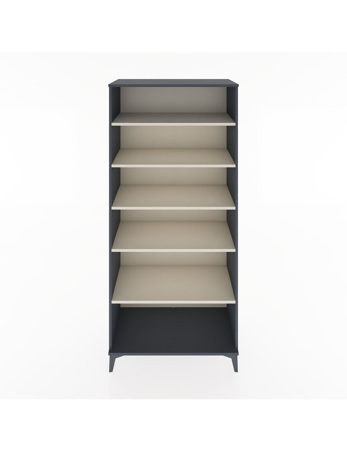 Hyperion Dolap 5 Raflı 88x44x195 Antrasit-Aytaşı